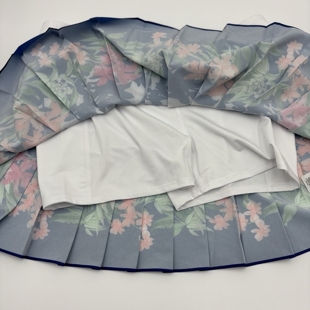 NWT Tommy Bahama‎ Everyday Active Golf Tennis Pleated Skort Floral Pickleball - Picture 7 of 9